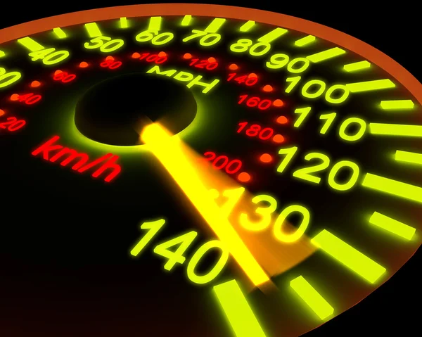 stock image Illustration of a speedometer