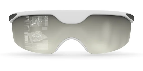 Holographic glasses Royalty Free Stock Photos