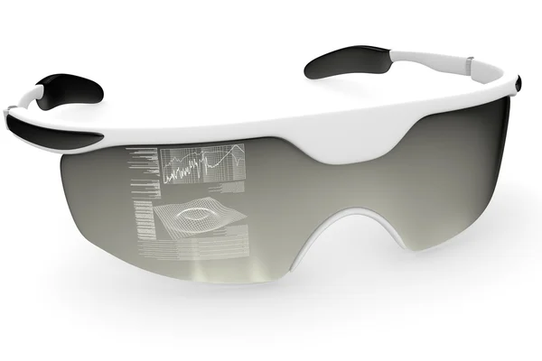 Holograficzny okulary Zdjęcie Stockowe