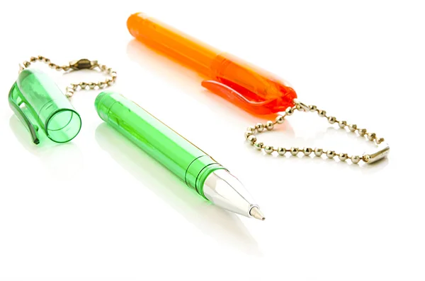 Ball pens multi-colored — Stock Photo, Image