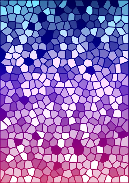 Vector kleurrijke gebrandschilderd glas textuur — Stockvector