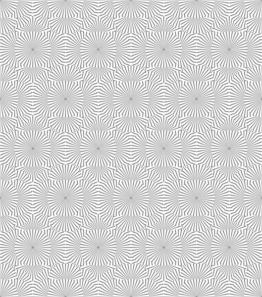 벡터 블랙과 흰색 추상적 인 솔기없는 패턴 — 스톡 벡터