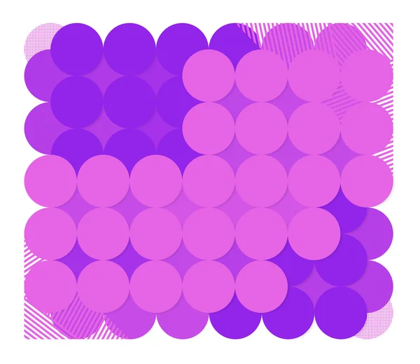 Fond de cercles vectoriels — Image vectorielle