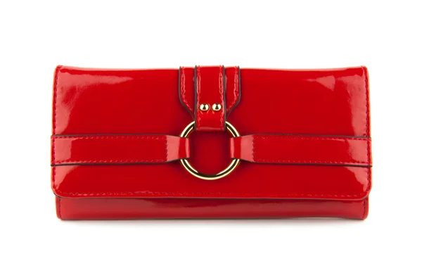 赤い女性のバッグ — ストック写真