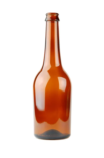 Эмтпи-бутылка вина — стоковое фото