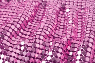 Texture pink sequins clipart