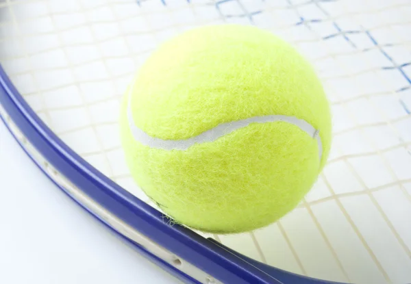 stock image Ball and tennis racket