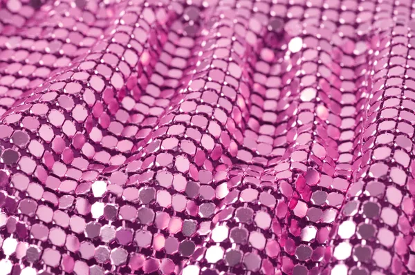 Textura lentejuelas rosadas Fotos De Stock