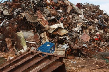 Scrap Metal Recycling (Junk Yard) clipart
