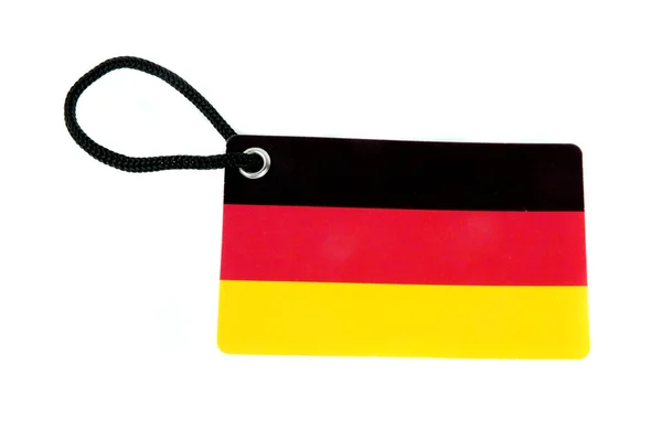 德国国旗标记 — 图库照片