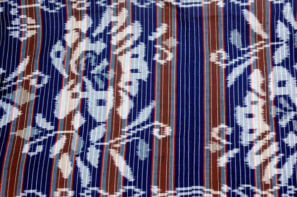 Indonesian fabric design details — Stock Photo, Image