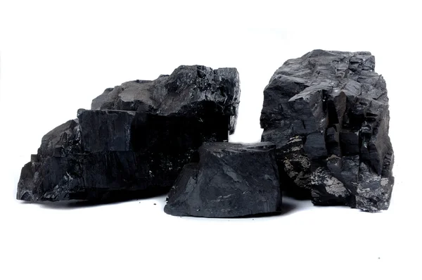 Pezzi di carbone — Foto Stock