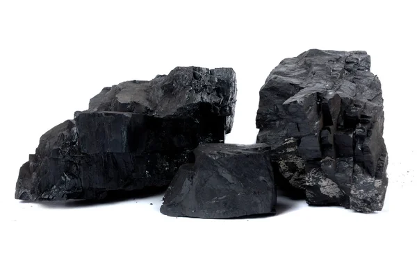 Morceaux de charbon Images De Stock Libres De Droits