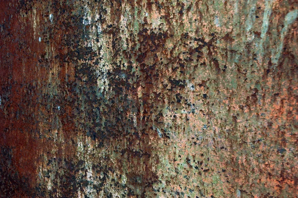 Textura placa de ferro enferrujado — Fotografia de Stock