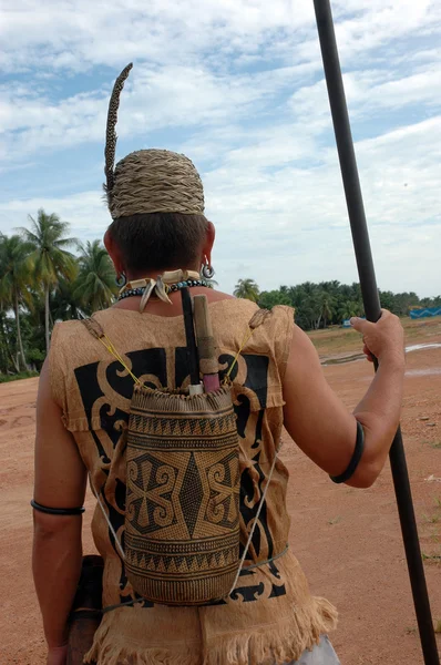 Plecaki plemiennych borneo Indonezja — Zdjęcie stockowe