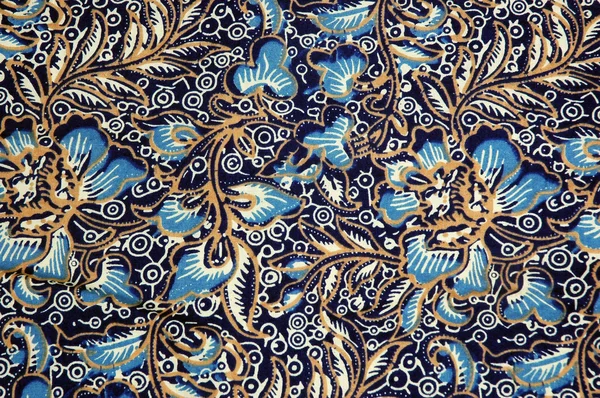 Dettagli di design del tessuto indonesiano — Foto Stock