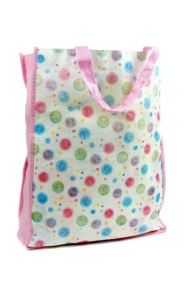 A colorful cotton bag — Stock Photo, Image