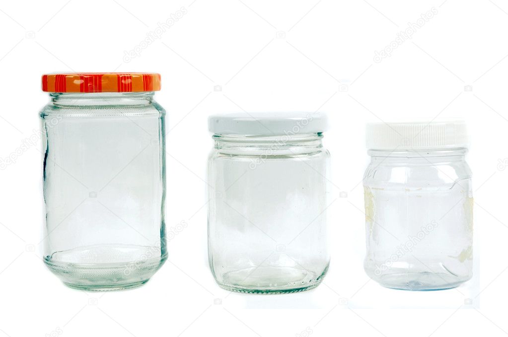 Glass and plastic containers