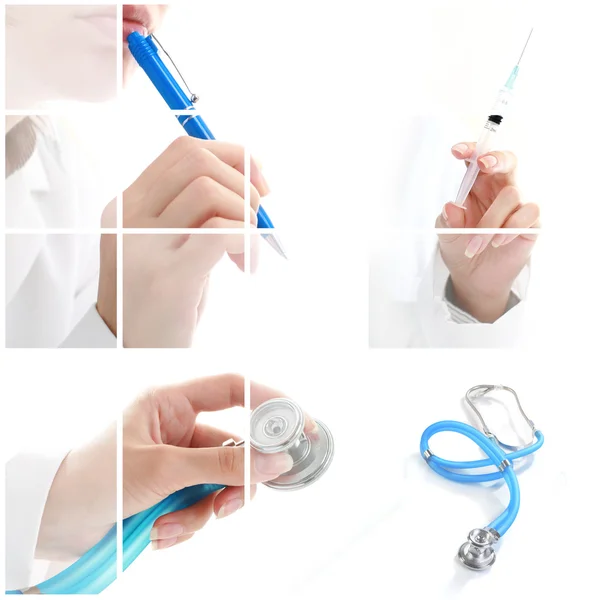 Collage. Medical concept. — Stock Photo, Image