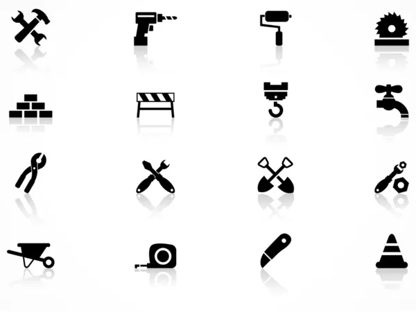 Különböző konstrukciós szimbólum Stock Vektor