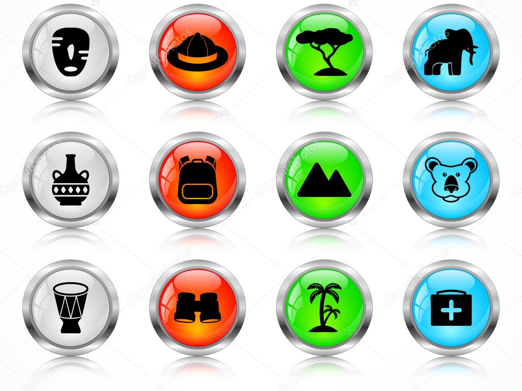 Web color buttons