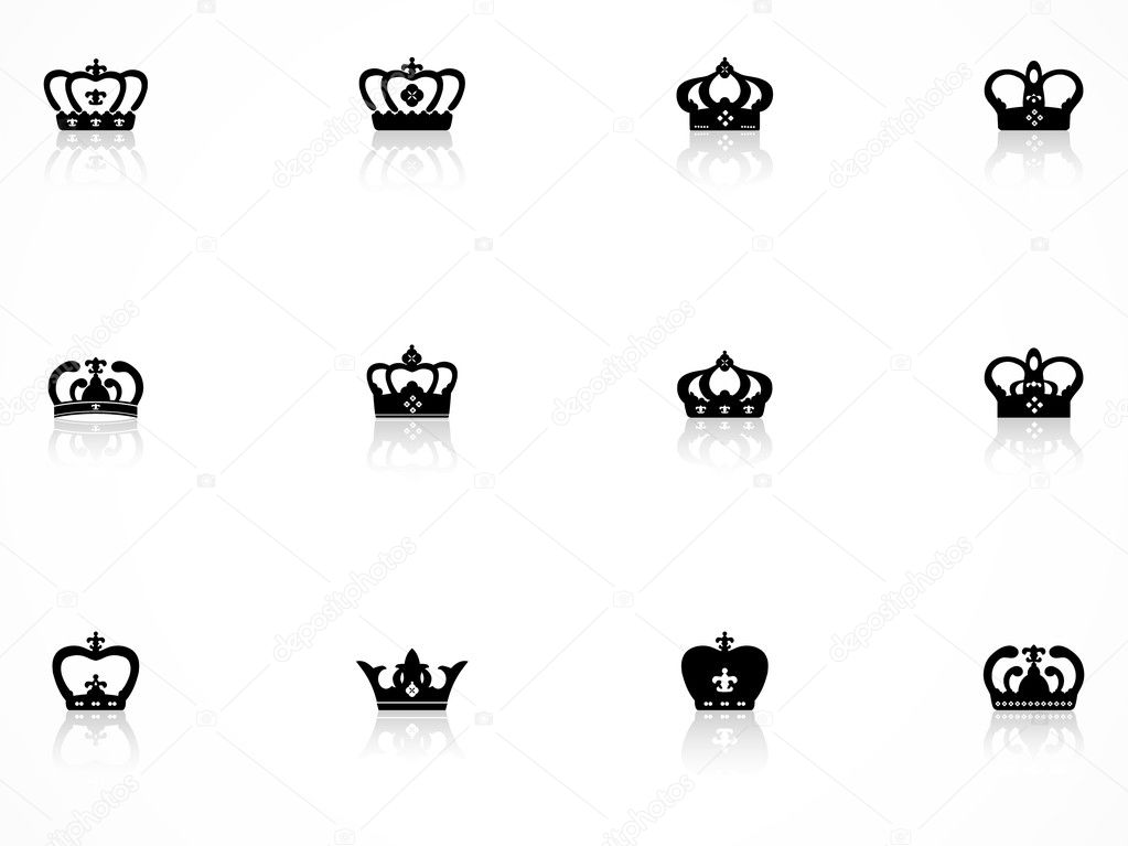 Different crown icons