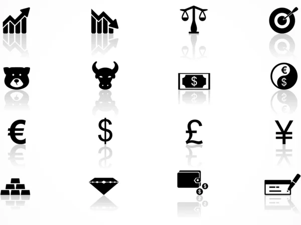 Ekonomi Icons set — Stok Vektör