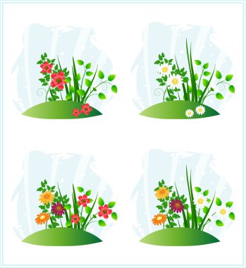 Nature scenes clipart