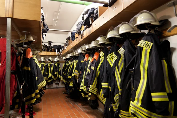 Abbigliamento da lavoro dei vigili del fuoco — Foto Stock