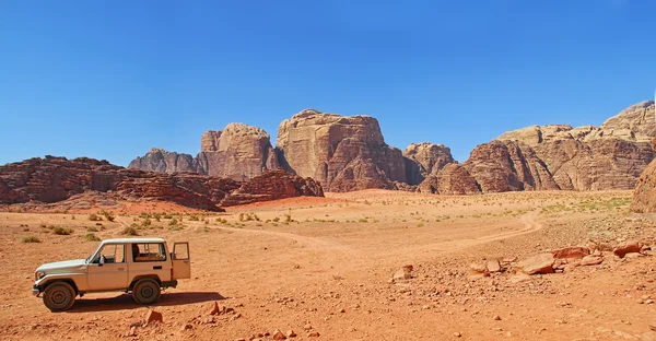 Vadi Ram - Jordania. Panorama — Foto de Stock
