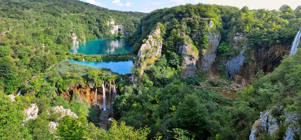 Plitvicei tavak - Nemzeti park-Horvátország — Stock Fotó