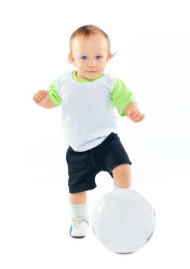 Little football player clipart