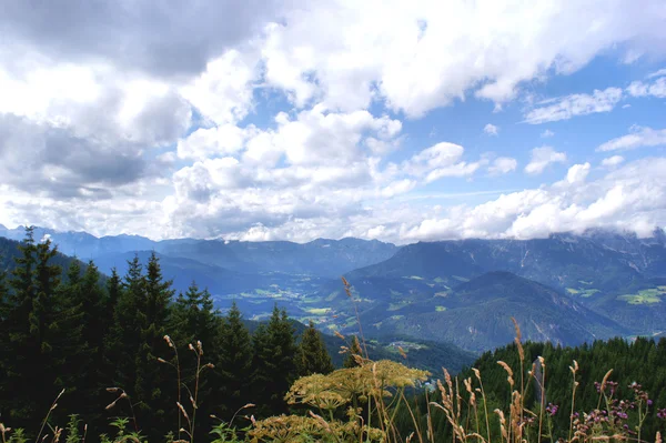 Met het oog op berchtesgaden — Stockfoto