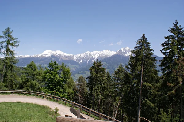 Напрямку Sarntal Альпи — стокове фото
