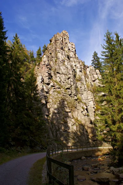 Senderismo en Erzgebirge, Alemania-6 — Foto de Stock