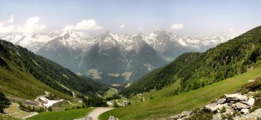 Panorama Zillertal Alps clipart