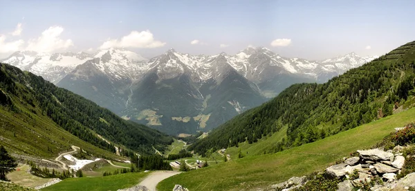 Panorama Zillertal Alps — Stock Photo, Image