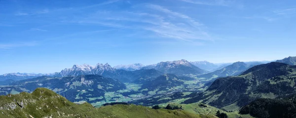 Avusturya dağ panorama — Stok fotoğraf