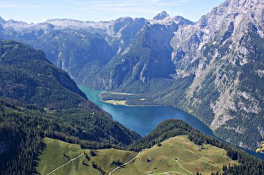 The Lake Koenigssee clipart