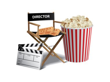 Movie background clipart