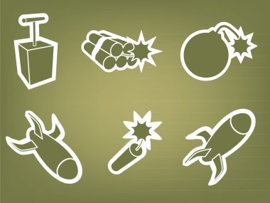 Bomb and dynamite clipart