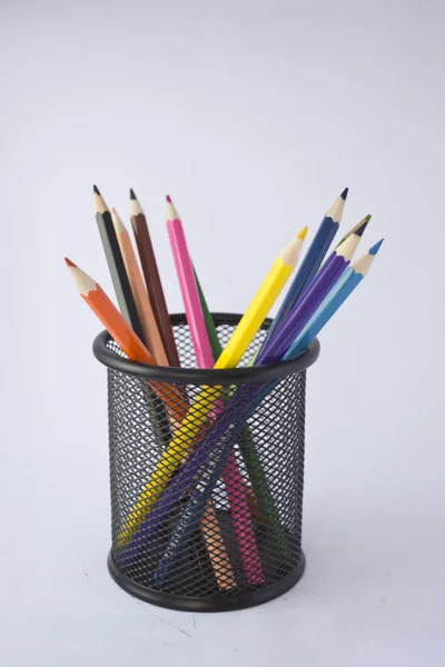 stock image Various colour pencils