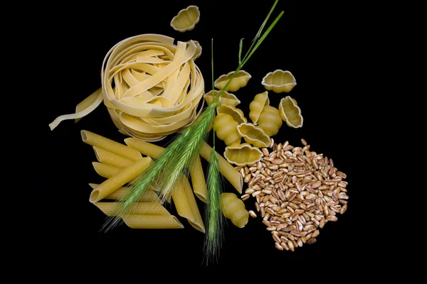 Pasta and grain — Stock Photo, Image