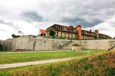 Citadel on Petersberg in Erfurt clipart