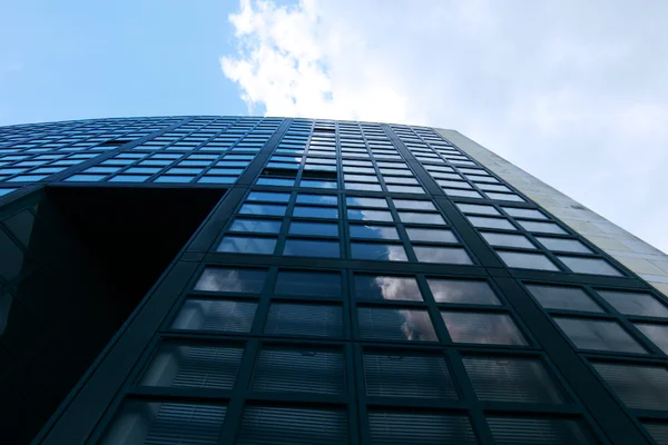 stock image Fragment of the building over sky