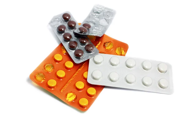 Pills isolated — Stock Photo, Image
