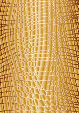 Vector textures gold reptile skin clipart