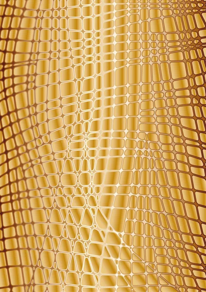 Vector texturen gouden reptile huid — Stockvector