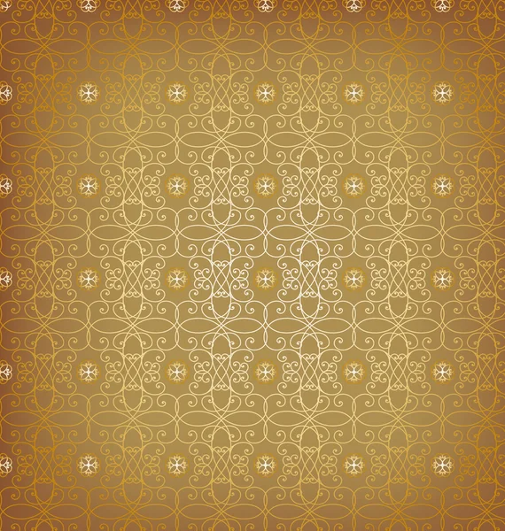 Seamless texture background gold — Stock Vector