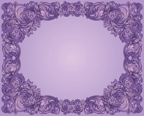 Фіолетовий квіткові фону — стоковий вектор